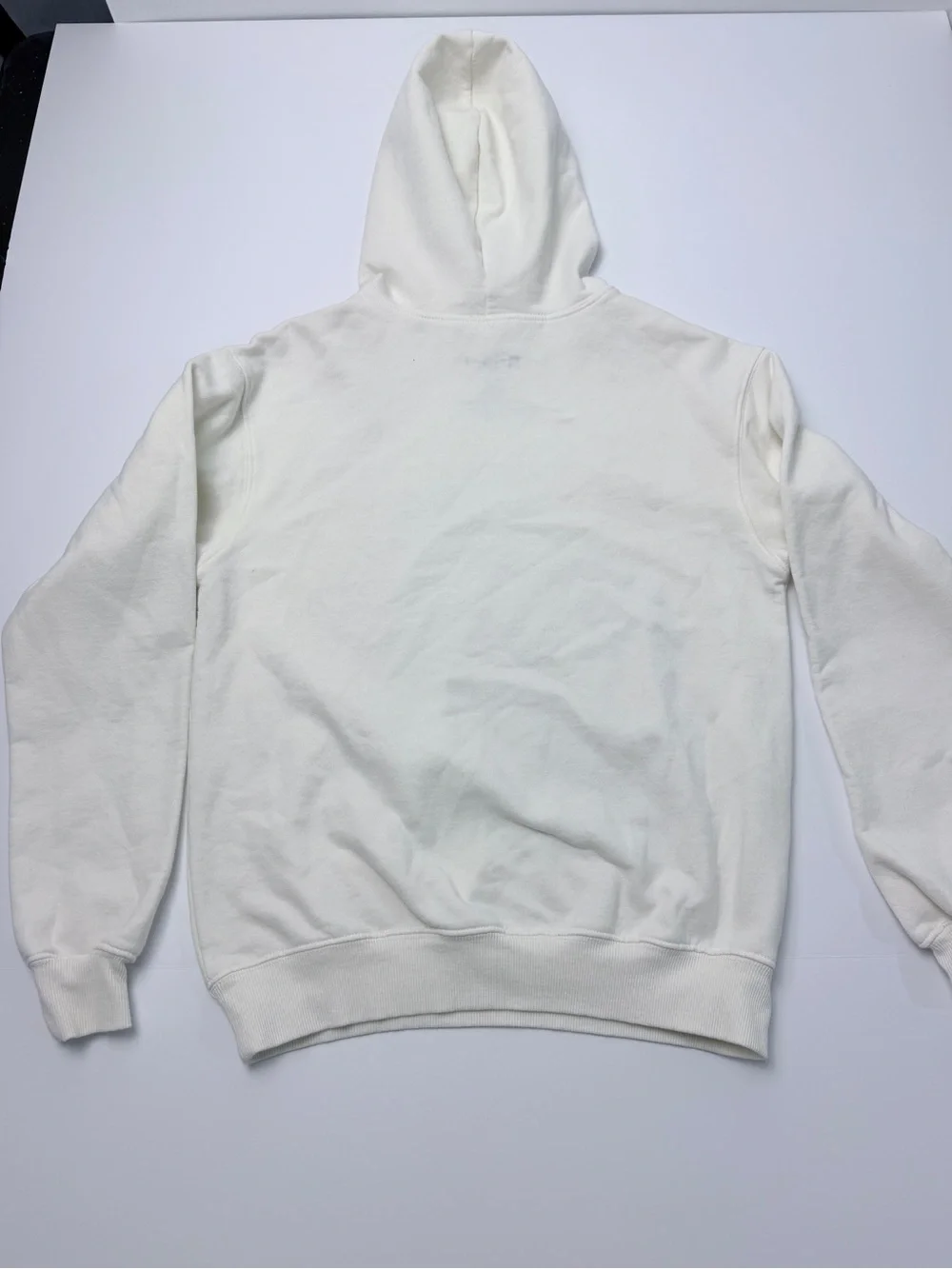 Disney Stitch Hoodie XS Cream Pullover Sweatshirt Floral Graphic Hoodie - Picture 5 of 7
